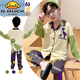 G.Duckkids kleine gelbe Ente Sommer Kinderpyjamas Jungen Frühling und Herbst Langarmdünner kleiner Junge mittel und großer Kinder Student Herbst Home 11165 Cartoon Hund 110