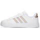 
Adidas official women's shoes 2025 summer new GRAND COURT 2.0 sports shoes lightweight low top shoes casual shoes GW9215 37