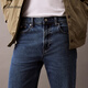 
Calvin KleinJeans [Replica 90 Series] 25 Spring and Summer New Men's ck Retro Straight Jeans 4RB701G
