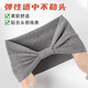 Sha Yanxi covers white hair, wide-brimmed headband, headband to collect broken hair, square dance yoga running high-elastic hairband for the elderly, black ultra-wide hairband (about 15cm wide) 1 piece