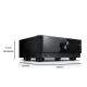 雅马哈（Yamaha）TSR-700 功放机 7.2声道家庭影院音响功放 8K杜比全景声DTS:X 蓝牙 USB DSP 黑色