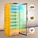 Meijing (raching) MON3800A WIFI smart solid wood horizontal line constant temperature constant temperature cigar cabinet temperature control humidity cigar humidifier home burl gold (Spanish cedar wood shelf) + ammonia purifier