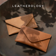 Leatherologie Aolejis Top -Layer -Kuhlatten -Visitenkartenhalter Herren- und Frauen -ID -Bankkarten -Bag -Kartenhalter Genauer Leder Brieftasche anpassbare Gifttrockenrose (begrenzte Farbe)