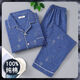 Cat Man Pure coton pyjamas Spring et automne Cardigan à manches longues à grande taille de grande taille et jeune vêtements de maison pour hommes et hiver Style 829 L Recommandation: 120 Jin [Jin est égal à 0,5 kg] ou moins