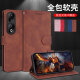 Mr.GJ eignet sich für Honor Changwan 60 Mobiltelefonhülle Flip Leather Hülle Vollkämpfe Anti-Fall-Retro High-End Flip Leder Hülle Anti-Fingerabdruck-Hülle für Männer und Frauen Business Style Ehren Changwan 60 Kalochi Leder-Royal Blue