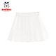 Babudou children's skirt summer new girls summer thin breathable shorts lined jk cute short skirt children's clothing white 150