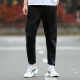 Pantalones deportivos oficiales de adidas Pantalones de hombres primavera y otoño Nuevo estilo corriendo transpirable cómodo pantalones casuales pantalones de entrenamiento de fitness pantalones he9894 negros l