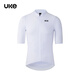 Uke masculin printemps et été nouveau produit UPF100 + Protection solaire Bicycle respirant léger Suisse à cycle à manches courtes Sports Top Shanyou Snow White L