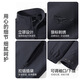 Seven Wolf Jacket para hombres Autumn Jacket Business Stand Collar Casco Top Casual Single Chain