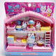
One-word Pink Rabbit Playing House Toys Shopping Cart Girl Children's Simulation Cash Register Little Rabbit Toy Simulation YY17062 Pink Rabbit Fashion Bag
