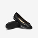 
Bata light mouth single shoes women's 2025 spring sheepskin ballet single shoes 25123AQ5 black 38