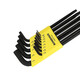 Borton Imperial Ball Head Allen Wrench Set 109371094510936 Flat Head 12137 Imperial 13 Pack 0.05-3/8