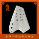 风雅陶笛（FENG YA OCARINA）三管复管无光白/灰素烧中音c调陶笛型演奏级3管 三管AC素烧无光灰前开孔