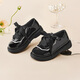 Balabala children's shoes children's small leather shoes princess shoes girls' shoes 2025 spring and autumn loafers British style 208125141024