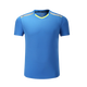 Nanbowan men and women badminton uniform tops short-sleeved quick-drying sportswear set team cultural shirt customized table tennis jersey printing 3886 men's blue top M
