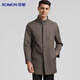 Romon trench coat for men's mid-length business casual high-end coat spring and autumn slim middle-aged dad work jacket jacket