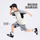 Zuoxi Kinderkleidung Jungen Denim Shorts Anti-Fading Summer Wear 2025 NEU KINDER SUMMER MIDER-PANTS Denim Color 140