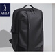 高尔夫（GOLF）男士双肩包商务大容量17.3寸电脑包轻便出差旅行包大学生书包 雾黑色.