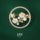 Jay plum blossom brooch, corsage, female accessories, birthday gift for mother, mother-in-law, elders