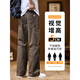 Semir Casual Hosen für Jungen im Frühjahr, schwere Modetrendy Brand Military Green Youth Work Hosen Outdoor Sportbergsteiger gerade Hosen 9857 Militärgrün M 90-110jin [Jin gleich 0,5 kg]