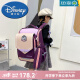 迪士尼（Disney）书包女小学生1-3-5年级大容量减负护脊英伦时尚贵族儿童 蓝配橘色1047适合3-6年级