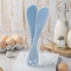 FOR BAKE silicone spatula butter egg white batter mixing knife all-inclusive cake spatula integrated high temperature resistant hard spatula