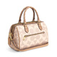Entraîneur (entraîneur) [Cadeau de Saint-Valentin chinois] sac féminin Rowan Medium Boston Women's One-épaule Crossbodybag pour petite amie Cy679 Milk Tea Print Couleur Association IMXI9
