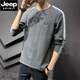 T-shirt à manches longues de Jeep Spirit Cotton Men à long terme.