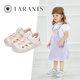 Tylanis Summer Sandals para niños a prueba de pateas zapatos para niños para bebés con zapatos de suela suave para blanco/rosa tamaño 21