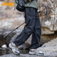 Jeep (Jeep) Arbeitshose Herren Sommer dünne Freizeithosen Fallschirmjäger Hosen Sport Outdoor Hosen Herrenhosen schwarz xl