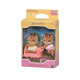 Sylvanische Familien (sylvanische Familien) Japanische Version von Walnuss -Eichhörnchen, Hausspiel -Spielzeug -Spielzeug -Puppen -Set, Geburtstagsgeschenk für Kinder