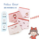 Nido Bear children's underwear for girls, middle and large children, category A, boxer pure cotton, baby, no clip pp, breathable and comfortable boxer shorts, size S