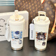 Zweidimensional Genshin Impact Thermos Cup Walnuss Kelly Paimon süßer Cartoon Water Cup BXAB15939 Sohn von Gott Edelstahl Liner-520ml mit Lanyard