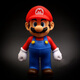 Supermario Louis Yoshi Adornos de juguete de muñeca Modelo Modelo MOVABLE 25 Yoshi Blue Dragon Box Mario