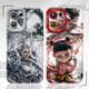 Qianqi Meng Nezha geeignet für Oppore3 Mobiltelefon Hülle Re3pro Schutzhülle Neue Reon13 Soft Silicon 0PP0REON13 Hanging Kette Feeling Magic Child Squid Oppo Shell Nm15277 Nezha Silicone Soft Shell Full Wrap Mirror Opperore3