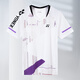 2025 new spring badminton suit men and women short-sleeved competition suit set quick-drying breathable sports competition training suit 7028 blue men's suit 2XL