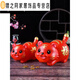 Year of the Tiger piggy bank can be deposited and withdrawn Year of the Tiger piggy bank for children boys and girls anti-fall little tiger ornaments gold trumpet