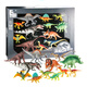 Maiqu Planet Großgröße Dinosaurierspielzeugtiermodell Figur Jungen Kindergeschenk Alte Dinosaurier Geschenkbox