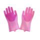 Pet dog and cat bathing gloves, bathing brush, remove floating hair and smooth hair artifact, anti-scratch and bite silicone