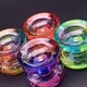 Wanli beginner yo-yo K2 plastic crystal yo-yo professional fancy competition Magic yoyo children Dead sleep-transparent yellow