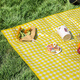 
Marriage and love picnic mat moisture-proof mat outdoor picnic camping beach tent floor mat spring outing cushion waterproof lawn mat