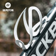 Rock Brothers Bicycle Water Bottle Rack Mountain Road Bike Folding Bike Aluminum Water Cup Rack Cycling Equipment Accessories Ceramic White
