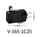 Omron travel switch V-165-1C25