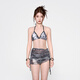 Yimeishan Bikini European and American Swimsuit Women's 2025 New Hot Spring Sexy Slim and Pure Sexy Seaside Vacation Ins Style