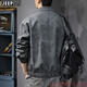 JEEP SPIRIT2025 autumn and winter Maillard retro leather jacket men's winter new American casual handsome pilot leather jacket coffee color suitable weight 130-145Jin Jin equals 0.5 kg L