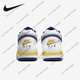 Nike (Nike) Flight Legacy AJ4 Brüder Lakers Retro-Basketballschuhe FD9928-101 AJ4 BROTHES MODEL 40