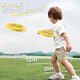 Children Soft Flash Disk Eva Soucounching Soucoun Flying Soucoun maternelle extérieur parent-enfant des jouets sportifs interactifs peut être pivotant Frisbee coloré des enfants --- Couleur aléatoire