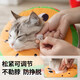 Miling high-end Elizabethan ring cat pet hamburger headgear anti-licking collar anti-biting sterilized dog shame circle puppet hamburger small size (recommended 5-8 Jin Jin equals 0.5 kg)