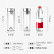 Fuguang Antibacterial Glass Cup Double-layer High Borosilicate Tea Cup Tea Water Separation Cup High-end Car Water Cup Men's JD Limited