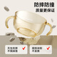taoqibaby婴儿辅食碗吃饭迷糊餐具宝宝小月龄多功能PPSU汤碗吸管碗